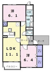 御殿場駅 徒歩25分 2階の物件間取画像